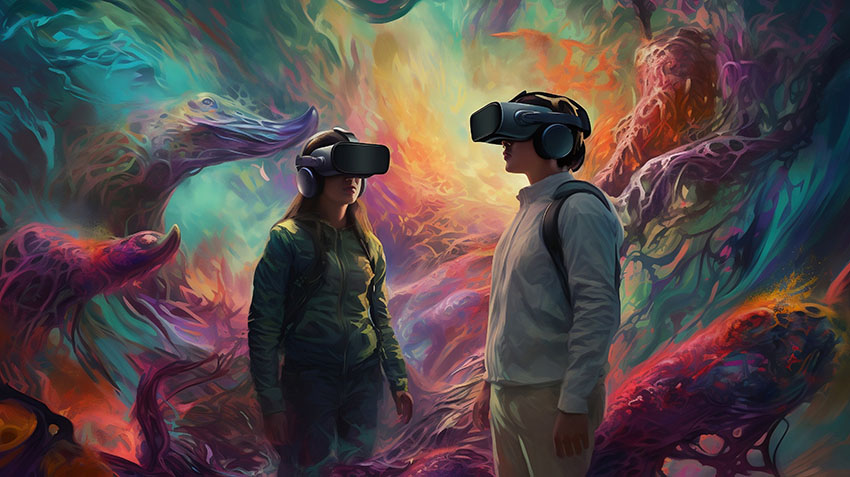 Immersive Welten gestalten - mit Virtual Reality