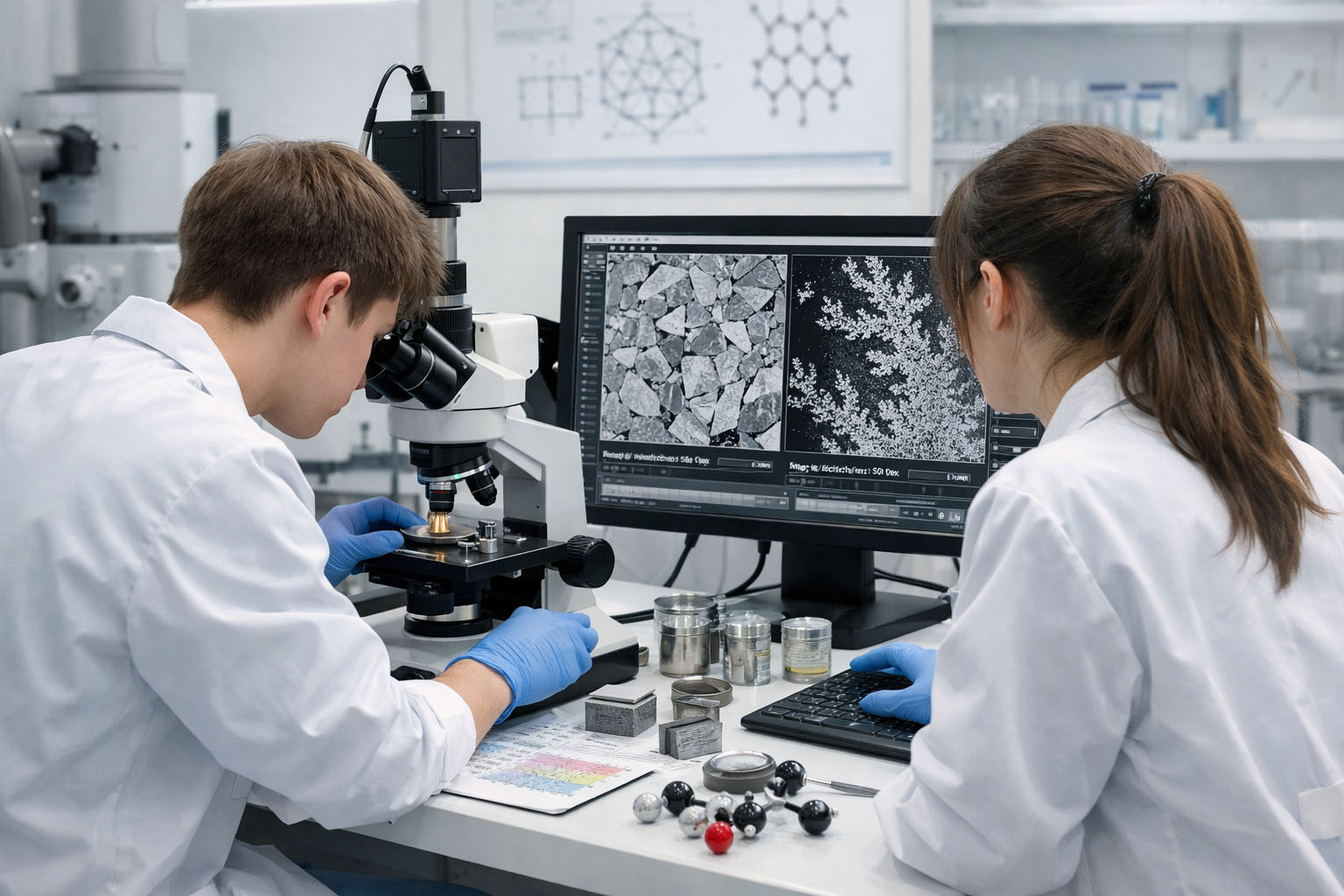 Inside Metal: Die geheime Struktur der Werkstoffe