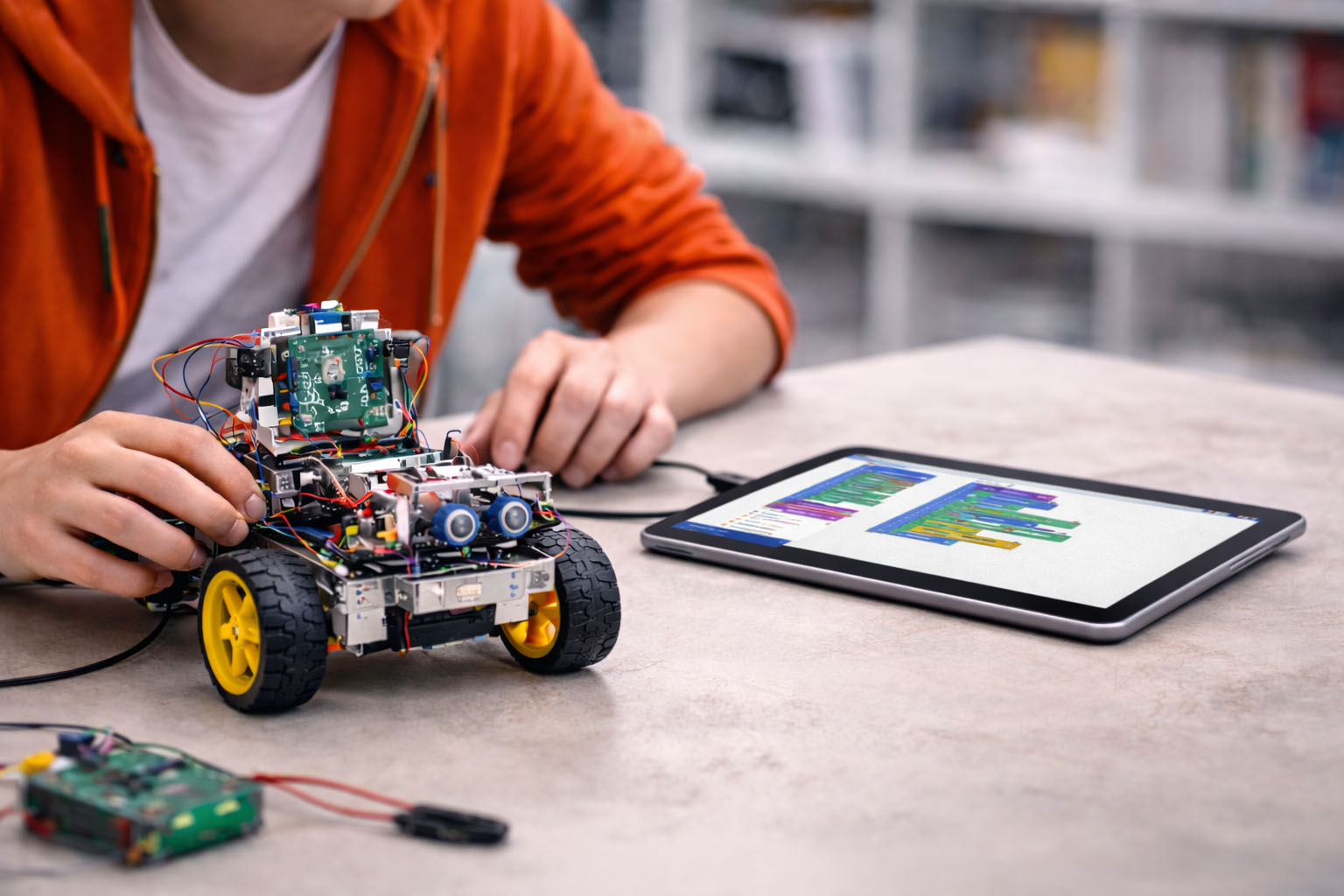 Von der Idee zum eigenen Roboter