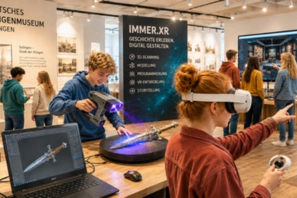 IMMER.XR - Entwickle deine eigene virtuelle Ausstellung